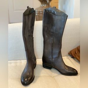 Arturo Chiang Enchant Greystone Tye Dye Leather Boot Size 7.5